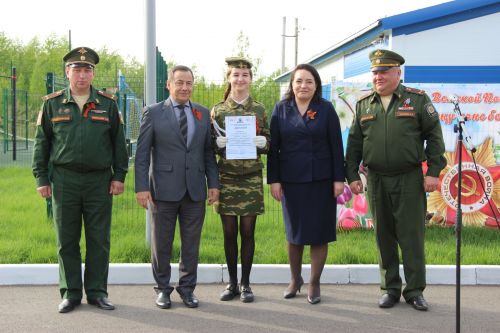 В Тетюшах прошла военно-спортивная игра "Зарница"