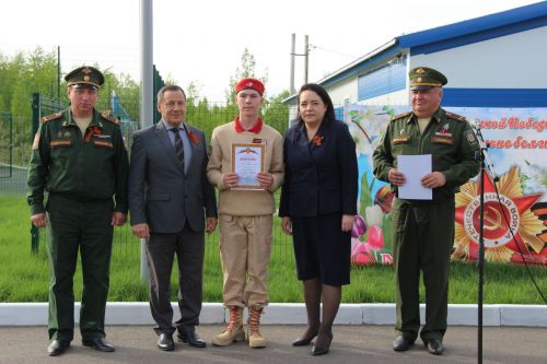 В Тетюшах прошла военно-спортивная игра "Зарница"