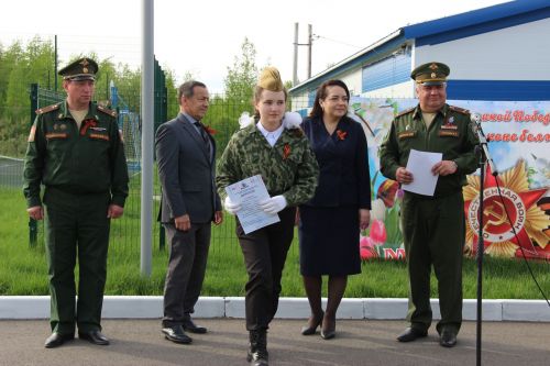В Тетюшах прошла военно-спортивная игра "Зарница"