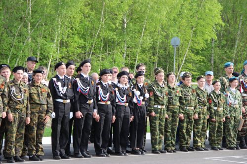 В Тетюшах прошла военно-спортивная игра "Зарница"