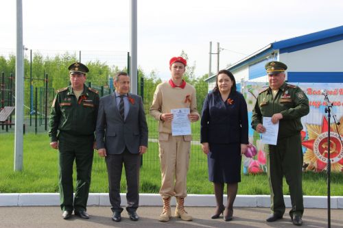 В Тетюшах прошла военно-спортивная игра "Зарница"