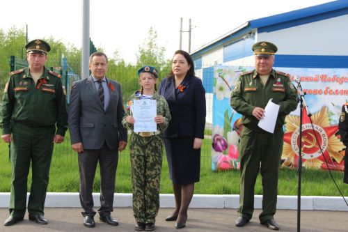В Тетюшах прошла военно-спортивная игра "Зарница"
