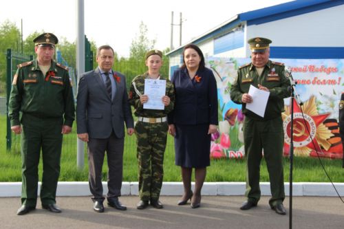В Тетюшах прошла военно-спортивная игра "Зарница"