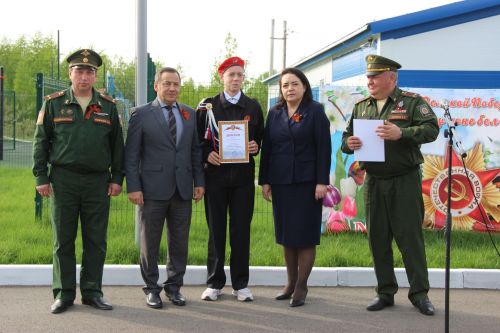 В Тетюшах прошла военно-спортивная игра "Зарница"
