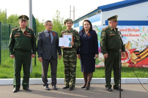 В Тетюшах прошла военно-спортивная игра "Зарница"