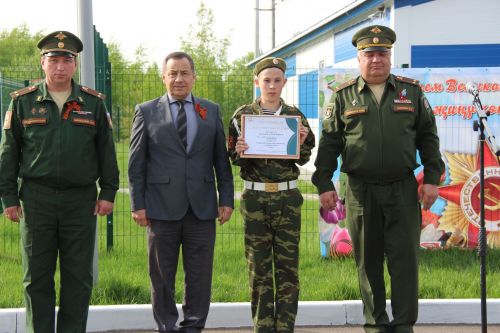 В Тетюшах прошла военно-спортивная игра "Зарница"