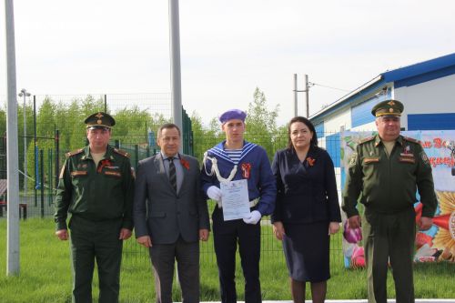 В Тетюшах прошла военно-спортивная игра "Зарница"