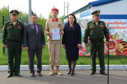 В Тетюшах прошла военно-спортивная игра "Зарница"