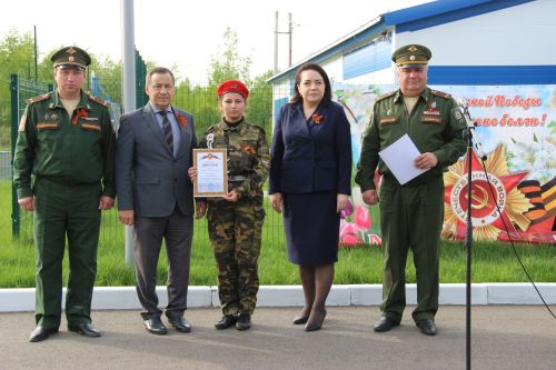 В Тетюшах прошла военно-спортивная игра "Зарница"