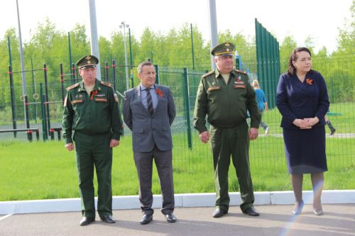 В Тетюшах прошла военно-спортивная игра "Зарница"