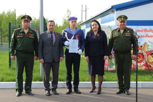В Тетюшах прошла военно-спортивная игра "Зарница"