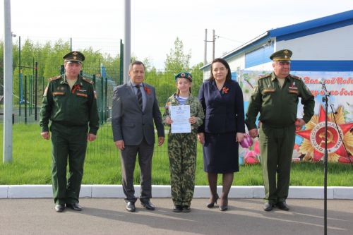 В Тетюшах прошла военно-спортивная игра "Зарница"