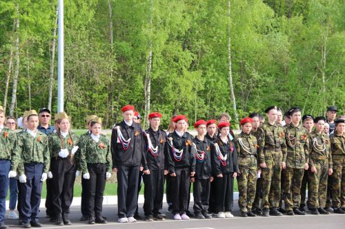 В Тетюшах прошла военно-спортивная игра "Зарница"