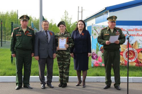 В Тетюшах прошла военно-спортивная игра "Зарница"
