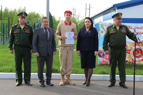 В Тетюшах прошла военно-спортивная игра "Зарница"