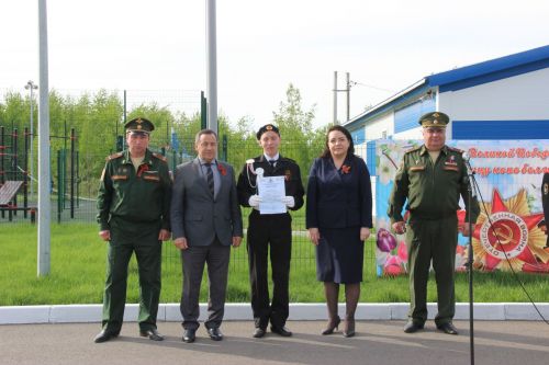В Тетюшах прошла военно-спортивная игра "Зарница"