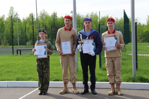 В Тетюшах прошла военно-спортивная игра "Зарница"