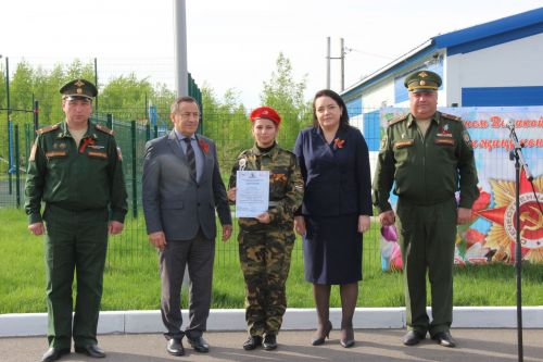 В Тетюшах прошла военно-спортивная игра "Зарница"