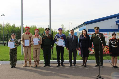 В Тетюшах прошла военно-спортивная игра "Зарница"