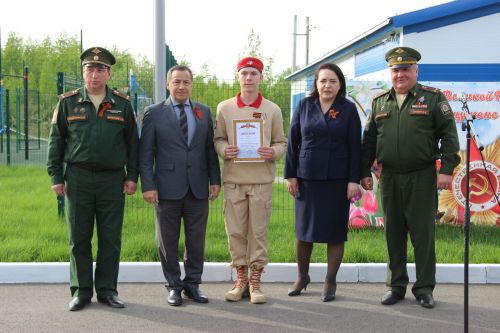 В Тетюшах прошла военно-спортивная игра "Зарница"