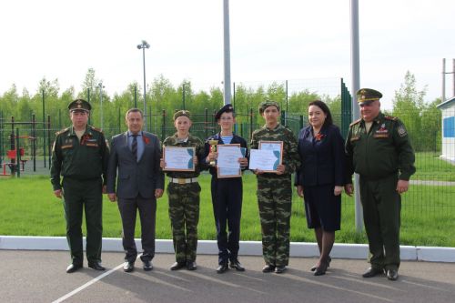 В Тетюшах прошла военно-спортивная игра "Зарница"