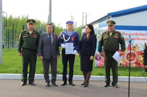 В Тетюшах прошла военно-спортивная игра "Зарница"