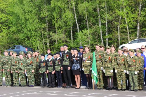 В Тетюшах прошла военно-спортивная игра "Зарница"