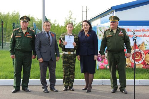 В Тетюшах прошла военно-спортивная игра "Зарница"