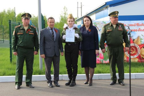 В Тетюшах прошла военно-спортивная игра "Зарница"