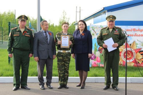 В Тетюшах прошла военно-спортивная игра "Зарница"