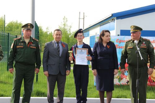В Тетюшах прошла военно-спортивная игра "Зарница"
