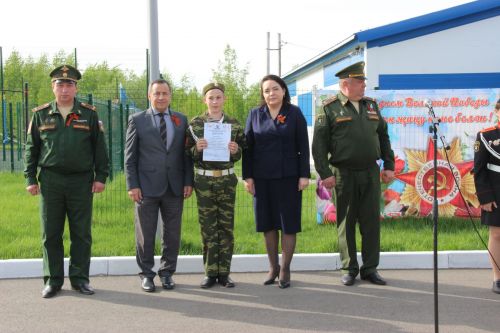 В Тетюшах прошла военно-спортивная игра "Зарница"