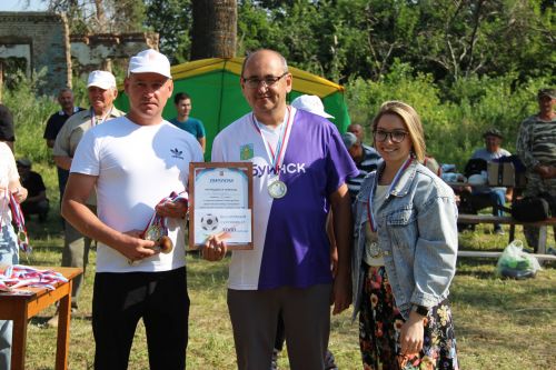 Соревнования по мини-футболу в селе Богдашкино