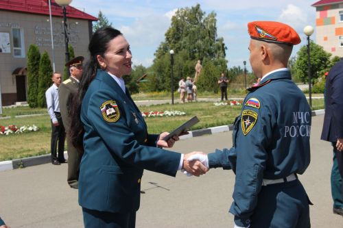 В Тетюшском государственном колледже гражданской защиты прошло торжественное вручение дипломов