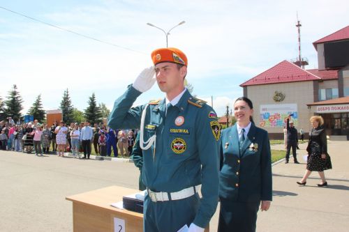 В Тетюшском государственном колледже гражданской защиты прошло торжественное вручение дипломов