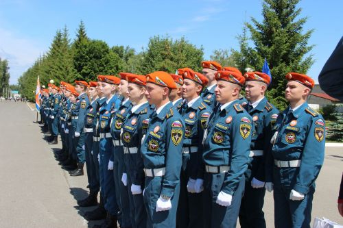В Тетюшском государственном колледже гражданской защиты прошло торжественное вручение дипломов