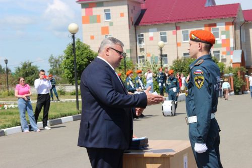 В Тетюшском государственном колледже гражданской защиты прошло торжественное вручение дипломов