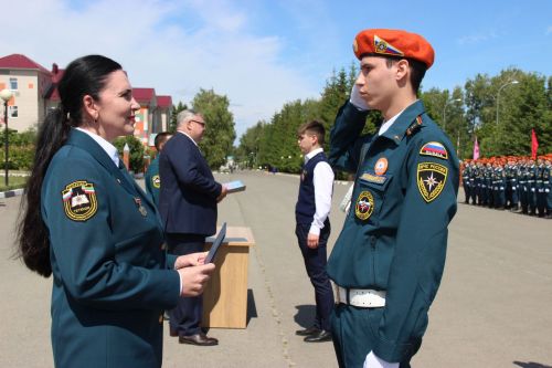 В Тетюшском государственном колледже гражданской защиты прошло торжественное вручение дипломов