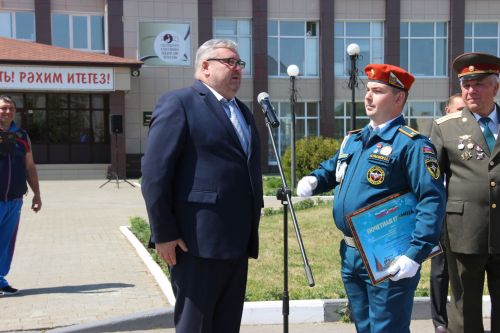 В Тетюшском государственном колледже гражданской защиты прошло торжественное вручение дипломов