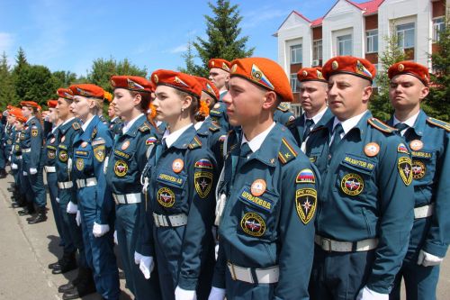 В Тетюшском государственном колледже гражданской защиты прошло торжественное вручение дипломов