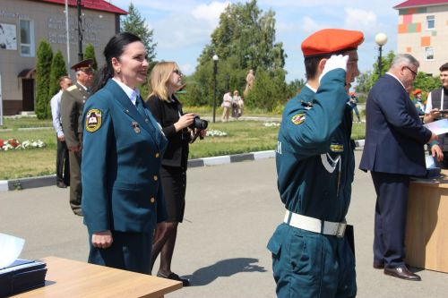 В Тетюшском государственном колледже гражданской защиты прошло торжественное вручение дипломов