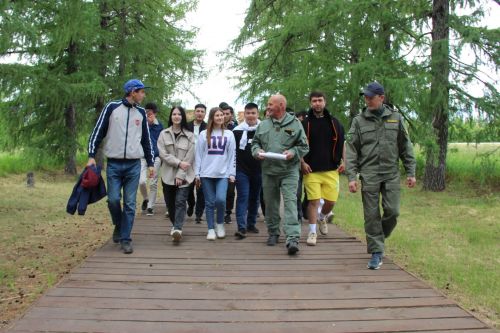 В «Долгой Поляне» – госзаказнике РТ побывала группа будущих геологов и экологов КФУ