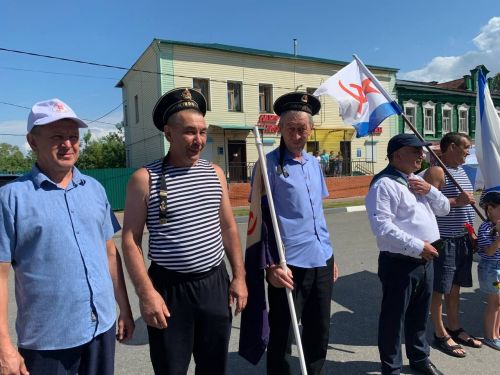 В Тетюшах состоялся митинг ко Дню ВМФ