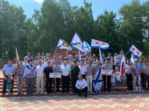 В Тетюшах состоялся митинг ко Дню ВМФ