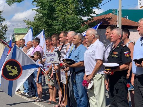 В Тетюшах состоялся митинг ко Дню ВМФ