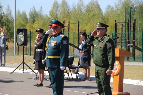 День знаний в Тетюшской кадетской школе-интернате