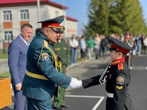 Торжественное посвящение в кадеты