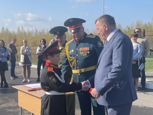 Торжественное посвящение в кадеты