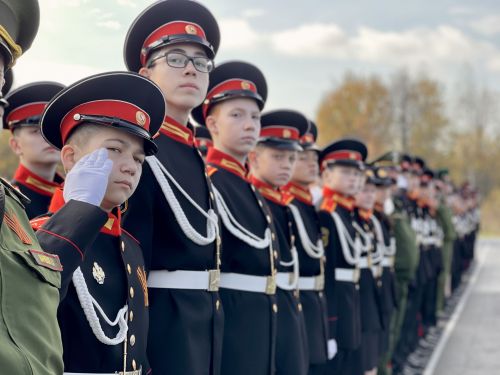 Торжественное посвящение в кадеты