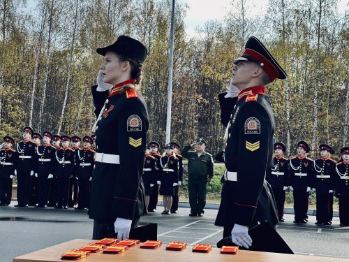 Торжественное посвящение в кадеты